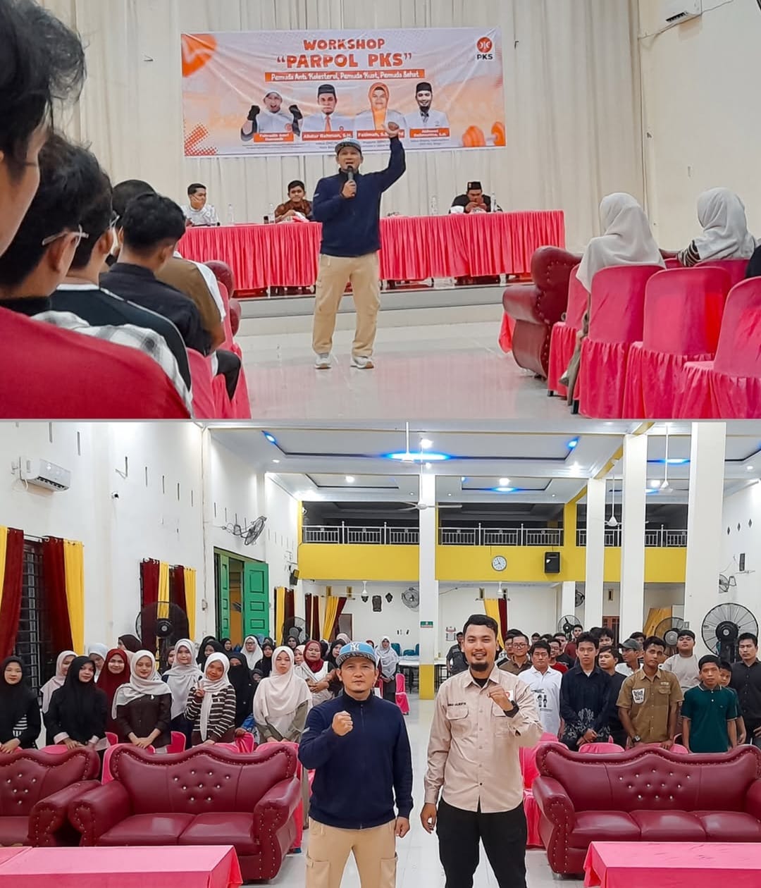 Workshop PARPOL PKS Dorong Anak Muda Binjai Bangun Gaya Hidup Sehat